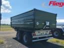 Fliegl TDK 160 FOX Tandem trailer tipping on three sides