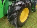 John Deere 8370R tractor with twin wheels