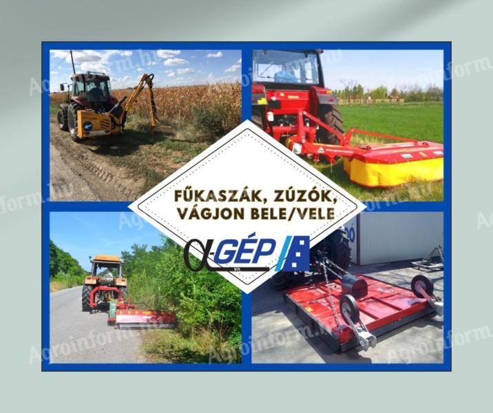 RK-185/165 FŰKASZA,  ZÚZÓK - VÁGJON BELE/VELE