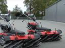 Jansen MKB-500 E sweeper with electric starter, container and snow pusher OHV engine