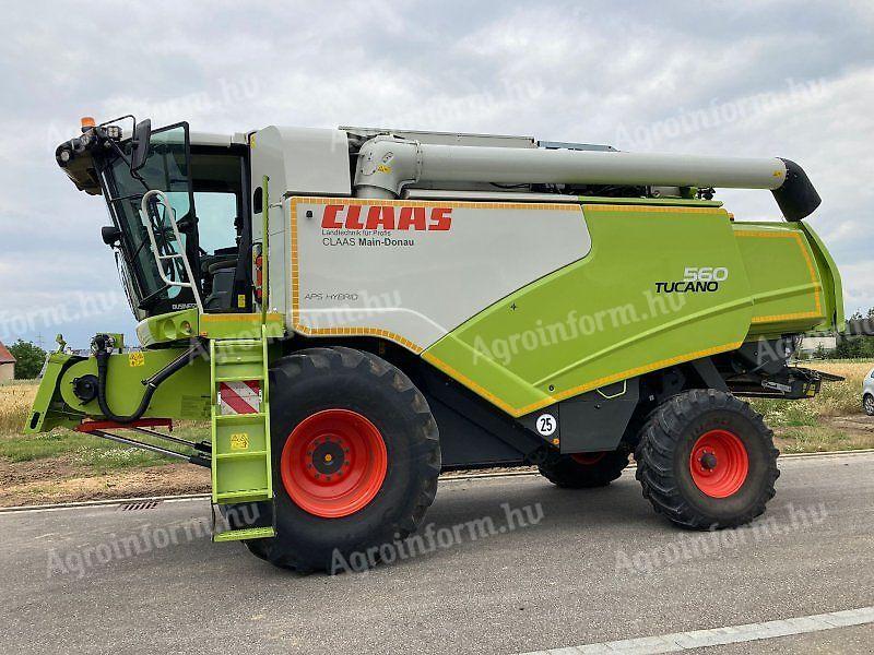 CLAAS Tucano 560 APS Hybrid kombájn