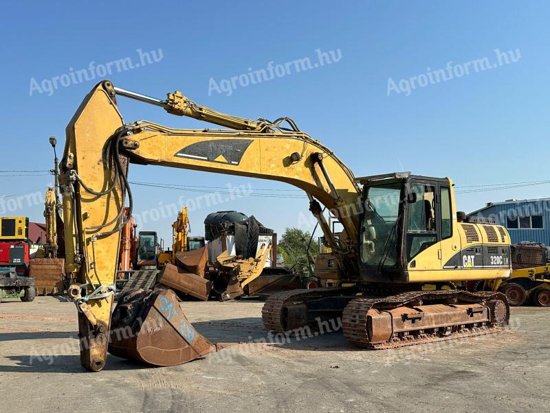 Caterpillar 320C LN lánctalpas kotró