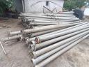 Irrigation pump, drum and 130 aluminium tubes for sale