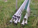 For sale 6 m, 85 mm aluminium irrigation pipe