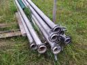 For sale 6 m, 85 mm aluminium irrigation pipe