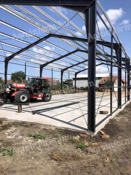 Steel-framed machine storage with structural design for sale