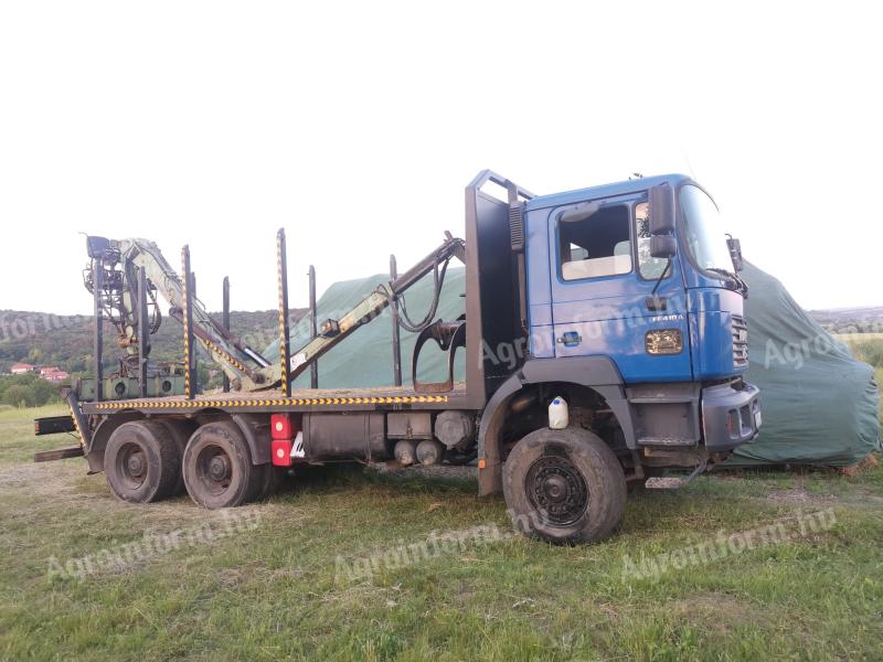 Mann 6x6 Holzschlepper