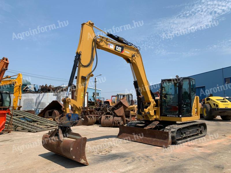 Caterpillar 308 CR rubber spring excavator