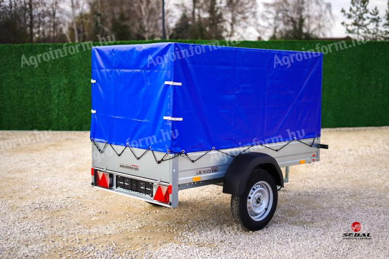 New Stema trailer with tarpaulin and license plate for HUF 550 900 instead of HUF 497 000