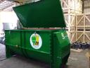 M-ROL horizontal mixer with gravity grinder 1 tonne