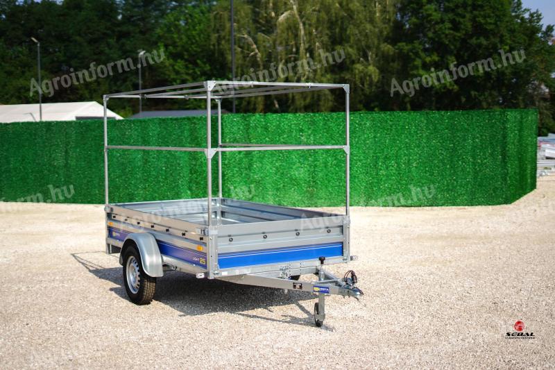 New tipper V250 trailer + tarpaulin + placing 682 000 Ft