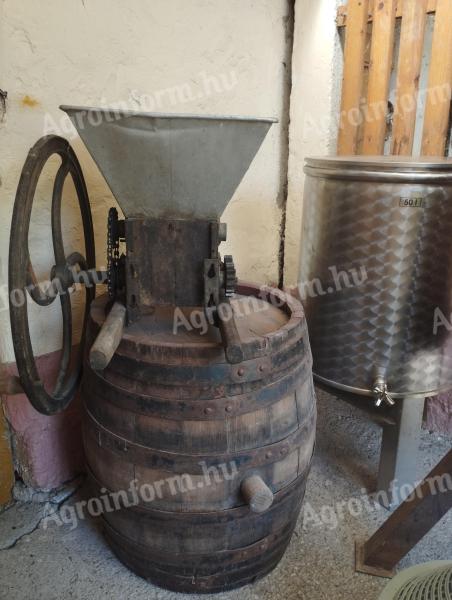 Wine making equipment