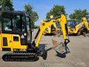 Mini excavator JCB 16C-1 cu lanț de cauciuc