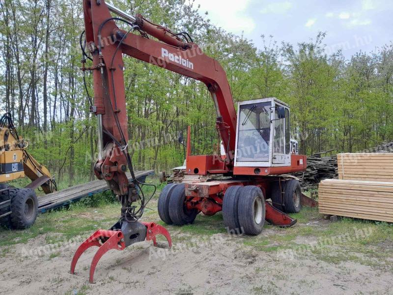 Poclain 75 Bagger, Rotationsbagger zu verkaufen