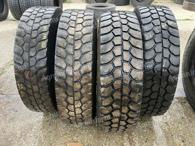 315/80R22,5 Truck tyres in a set of cutted tyres