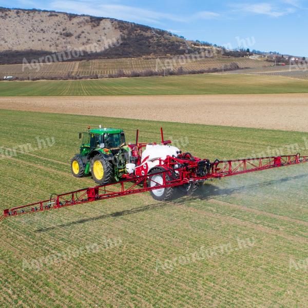 Kertitox BASICLINE 3000/18 trailed field sprayer with ISOBUS control