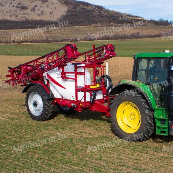 Kertitox BASICLINE 3000/21 trailed field sprayer with ISOBUS control