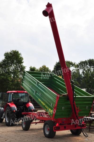 Pom T-461 hydraulic seeder filling auger