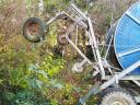 Nettuno 75/350 irrigation drum with water cannon, pump for sale