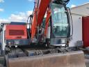 O&K MH Plus rotary excavator with rubber wheels