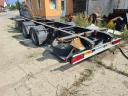 Schmitz ZWF18 container transport trailer