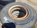 For sale 4 + 1 piece Ikarus tubular rims with traction pattern tyres 295/80 R 22,5