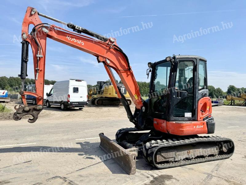 Kubota U55-4S / 2017 / 3500 hours / Leasing from 20%