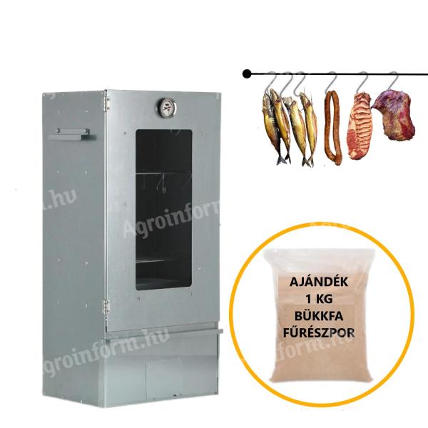 New food smoker for sale - galvanized steel with window