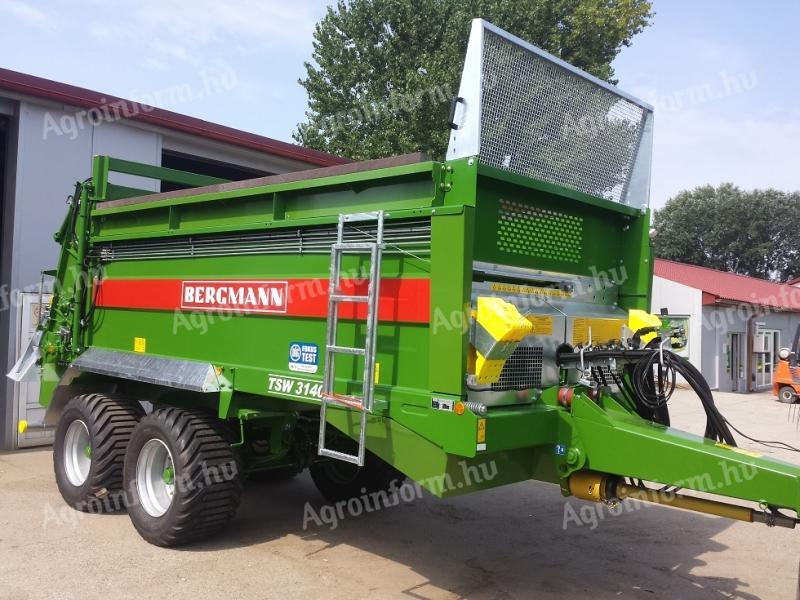 Bergmann TSW 3140T universal servo fertilizer spreader available in various configurations