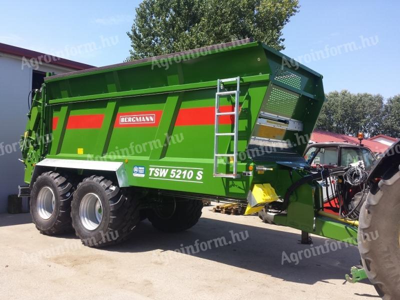 Bergmann TSW 5210S universal servo fertilizer spreader, available in various configurations