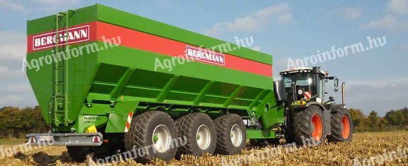 Bergmann GTW crop handling trolleys are available in several categories and equipment levels