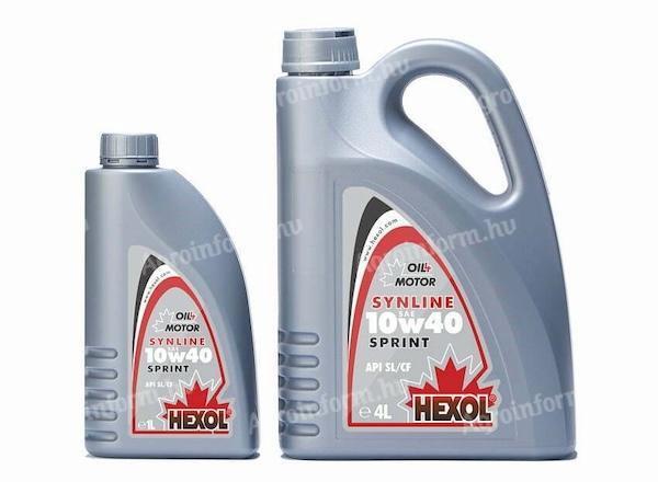 Hexol SYNLINE Sprint 10W40 60 L - 56 339 forint + VAT