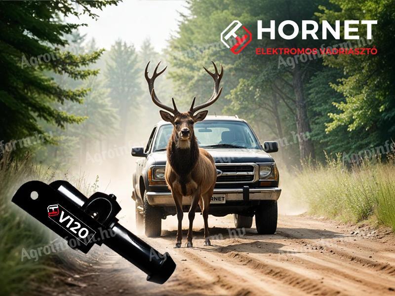 Wildlife alarm for pickup trucks: the HORNET electric alarm with huge efficiency