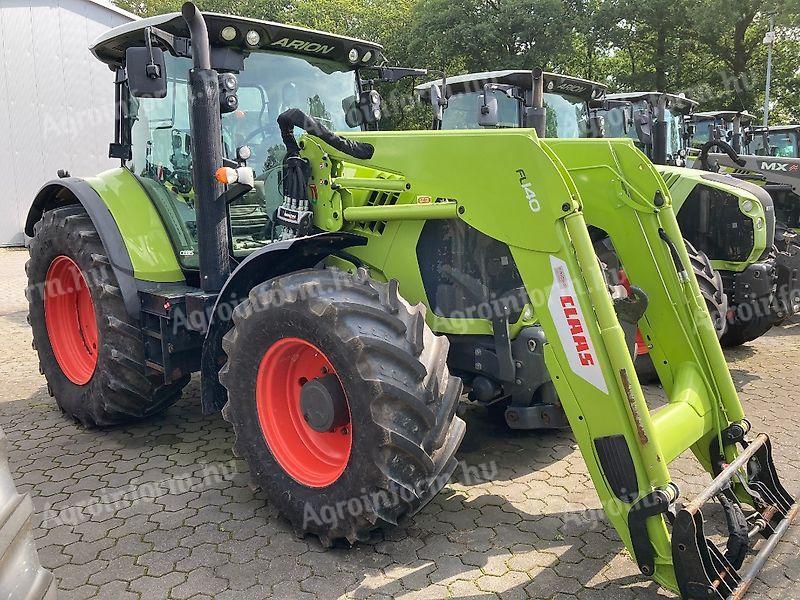 Claas Arion 650 CEBIS Hexashift tractor