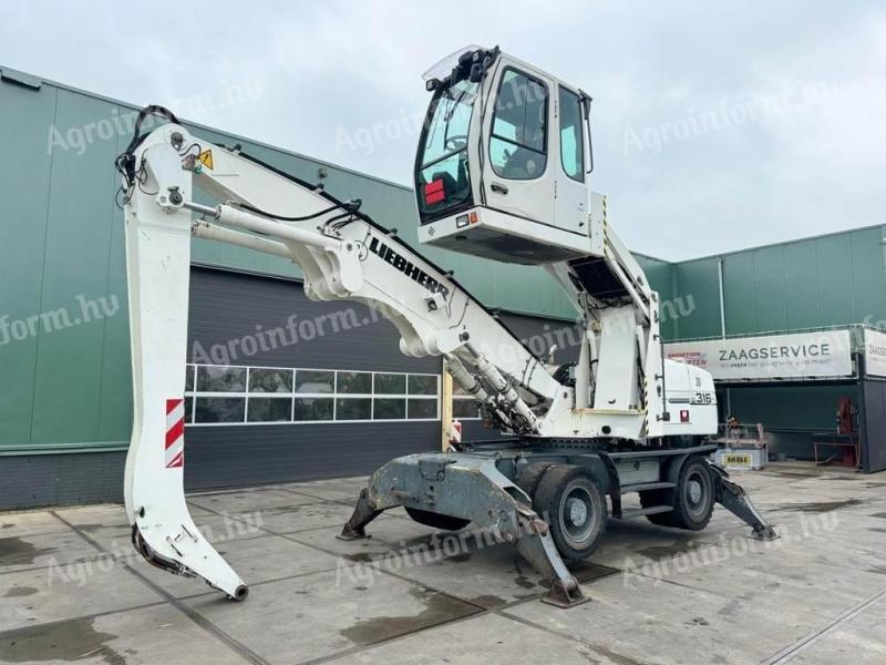 Liebherr A316 transhipment machine / 2008 / 15 800 h / Leasing from 20%