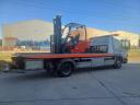 Machine transport: bobcat, forklift, scissor lift, rotary excavator, front loader