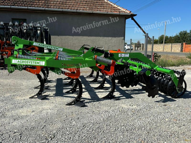 Grúber Agro-System Hummer 3.0M/11 sapă cu protecție cu arc dublu