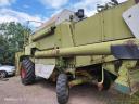 Claas 106 combine with grain adapter mounted on maize for sale