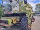 Claas 106 combine with grain adapter mounted on maize for sale