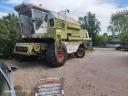 Claas 106 combine with grain adapter mounted on maize for sale