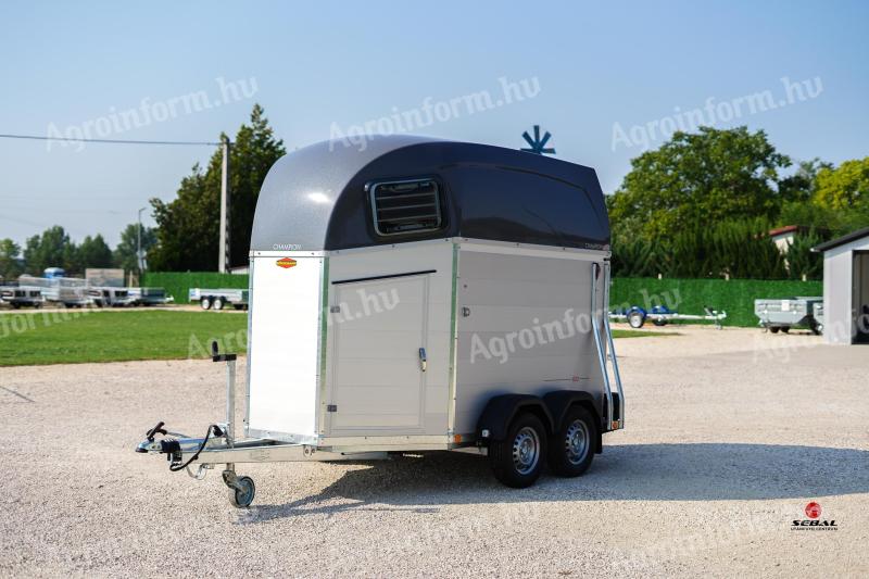 New Böckmann Champion Eco horsebox with registration plate 4.299.000 Ft