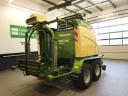 Krone CF 155 CX baler and bale wrapper