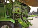 Krone CF 155 CX baler and bale wrapper