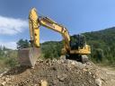 Komatsu PC160 crawler excavator