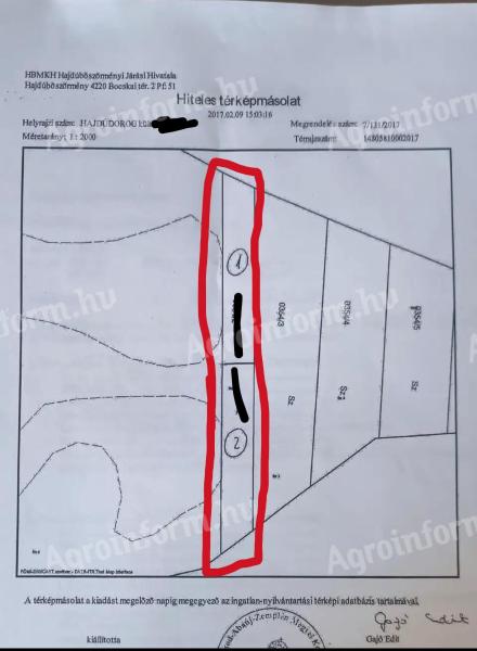 Ackerland zum Verkauf zwischen Hajdúdorog und Újfehértó