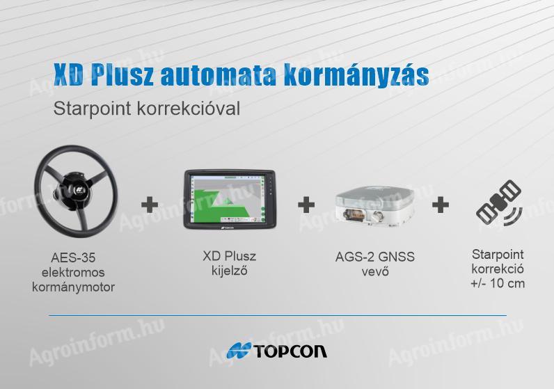 TOPCON XD+ Starpoint automatsko upravljanje