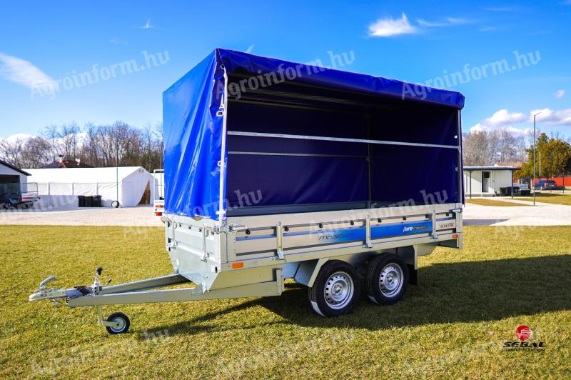 New Magicus 263 trailer with tarpaulin and registration number 986.900 Ft instead of 927.000 Ft