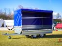 New Magicus 263 trailer with tarpaulin and registration number 986.900 Ft instead of 927.000 Ft