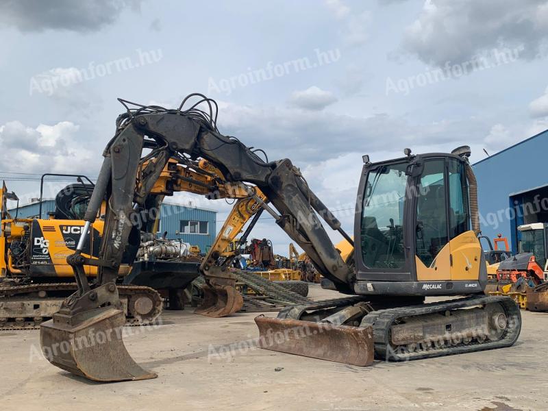 Mecalac 8MCR rubber chain excavator