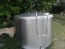 1000 l stainless, acid-proof, double-walled tank